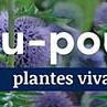 tafelbanner 2025 Frans - bleu-pourpre