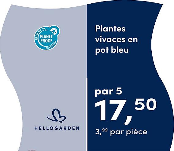 prijsmolen 2025 Frans - pot bleu 3,99 par pièce - par 5 € 17,50