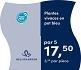 prijsmolen 2025 Frans - pot bleu 3,99 par pièce - par 5 € 17,50